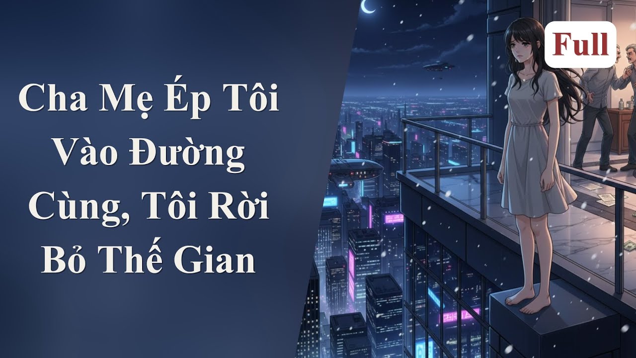 [Full] Cha Mẹ Ép Tôi Vào Đường Cùng, Tôi Rời Bỏ Thế Gian | Hiện đại | Truyện Audio