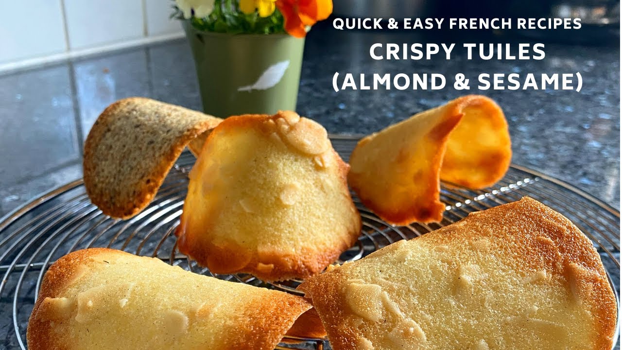 Tuiles - the Easiest French Cookie that's like a roof tile