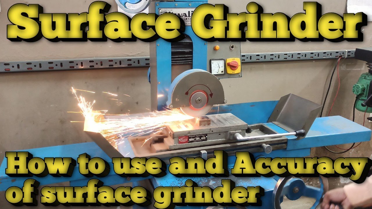 What is Surface Grinder Part Name and How to use ( In Hindi ) .