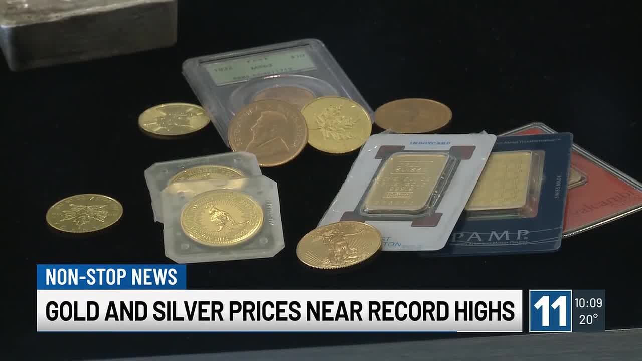 Colorado Springs coin gallery sees long lines as metal prices skyrocket