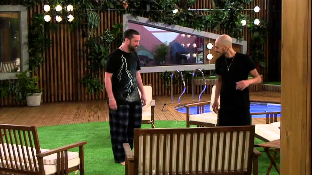 Day 6: Dustin gets a 'sliding about' lesson from Abz