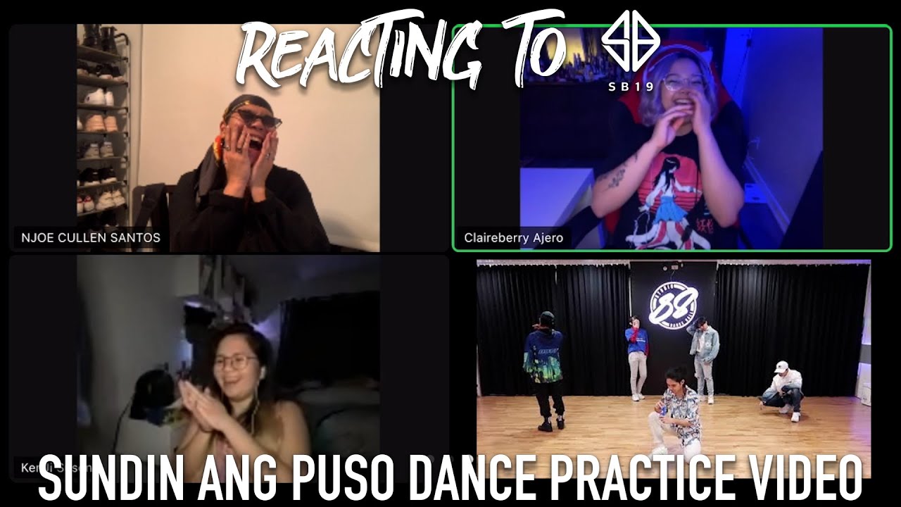 Reacting to SUNDIN ANG PUSO Dance Practice Video 💙