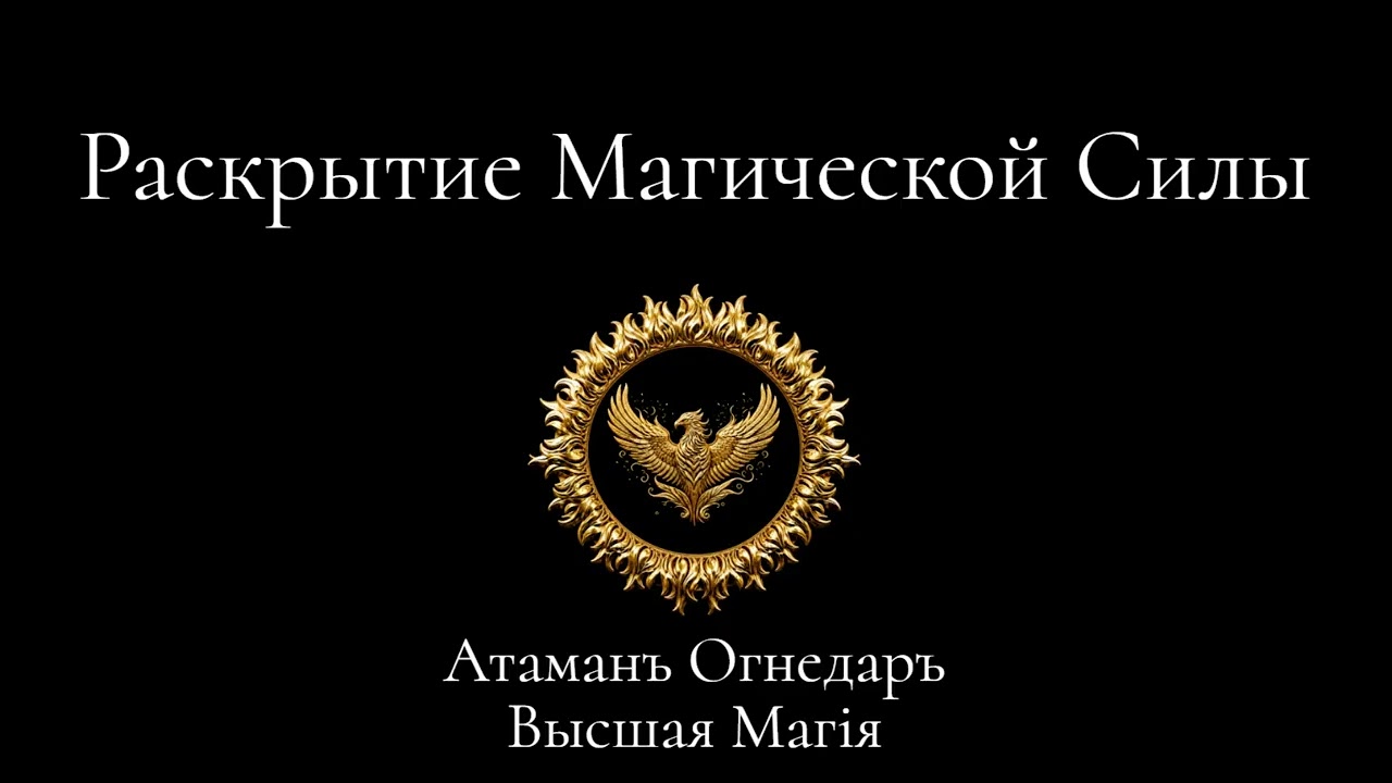 Высшая Магия. Раскрытие Магической Силы.