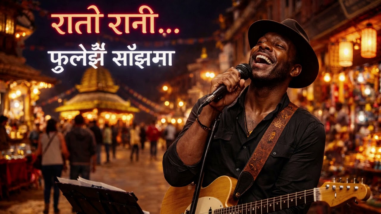 Rato Rani Phule Jhai Sajhama | रातो रानी फुले झैं साँझमा |  AI COVER | Himalayan Dhun