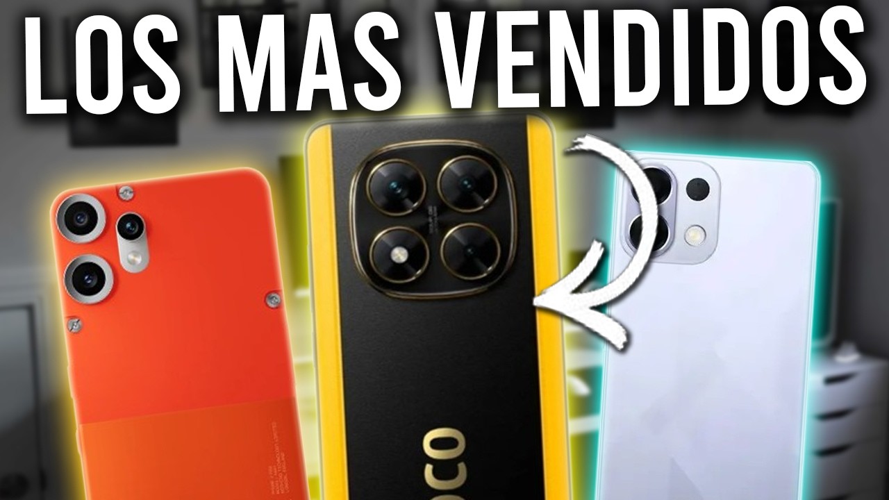 TOP 7 CELULARES con PANTALLA CURVA y MEJOR CALIDAD-PRECIO en 2025