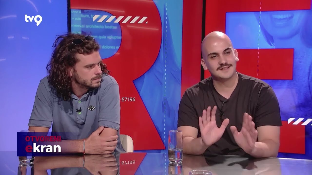 TV KANAL 9, NOVI SAD: OTVORENI EKRAN, 27.06.2024. Miloš Knežev, Todor Ilić