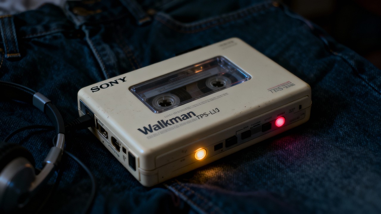 Музыка из ретро-плеера Walkman 80-х – Влюбитесь снова через наушники