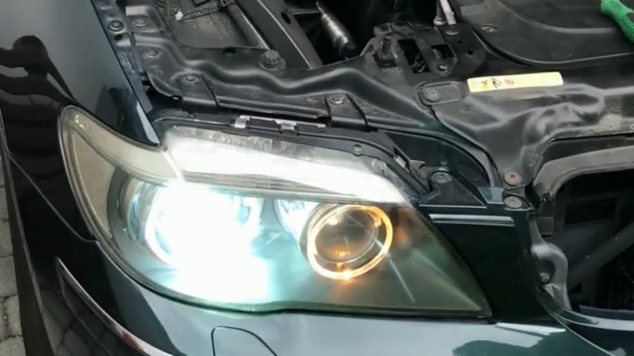 Wymiana żar&oacute;wek ksenon BMW E65 745d żarniki palniki D1S BOSMA 6000K