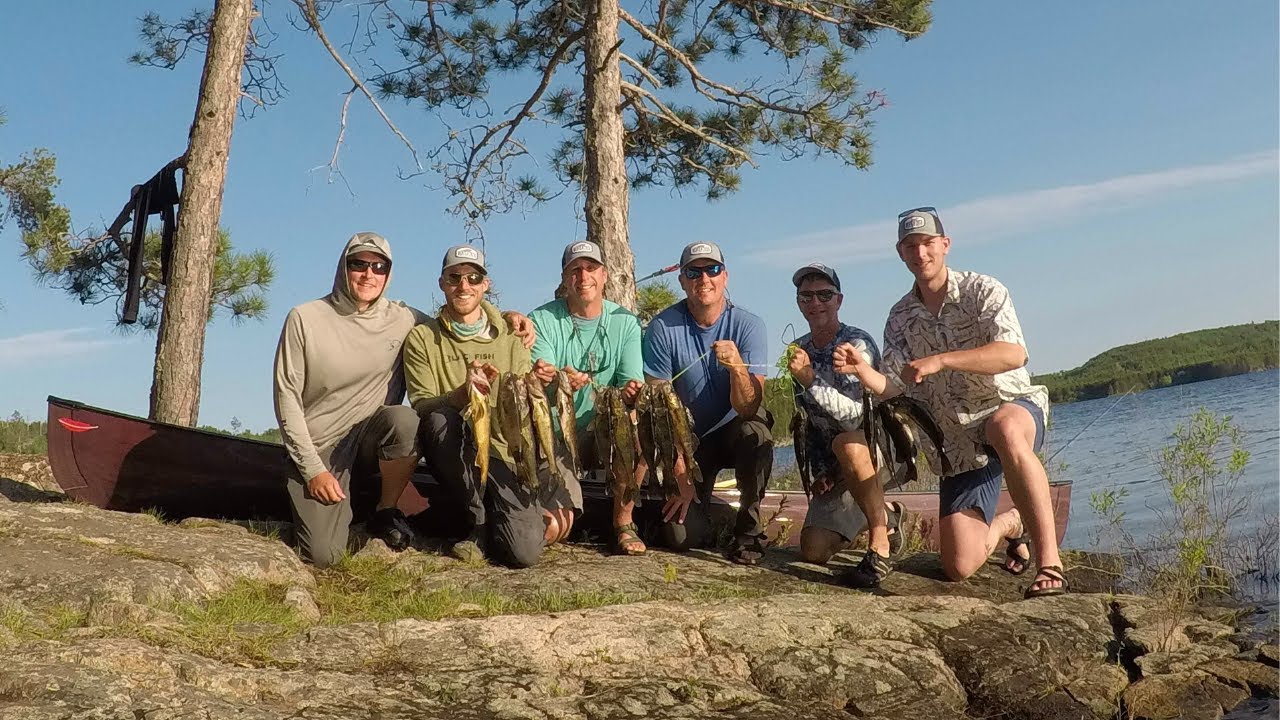 Quetico Falls Chain Canoeing/Fishing Trip 2023 | Day 1