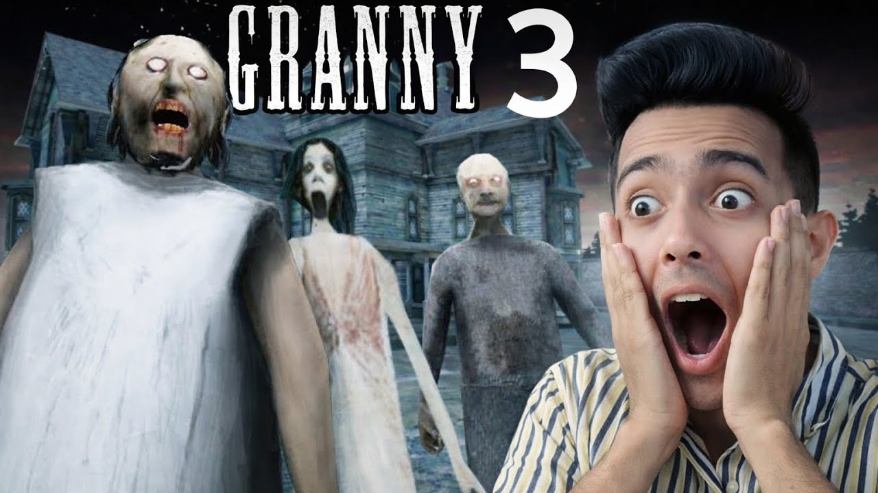ESCAPING FROM GRANNY IN NIGHTMARE MODE 