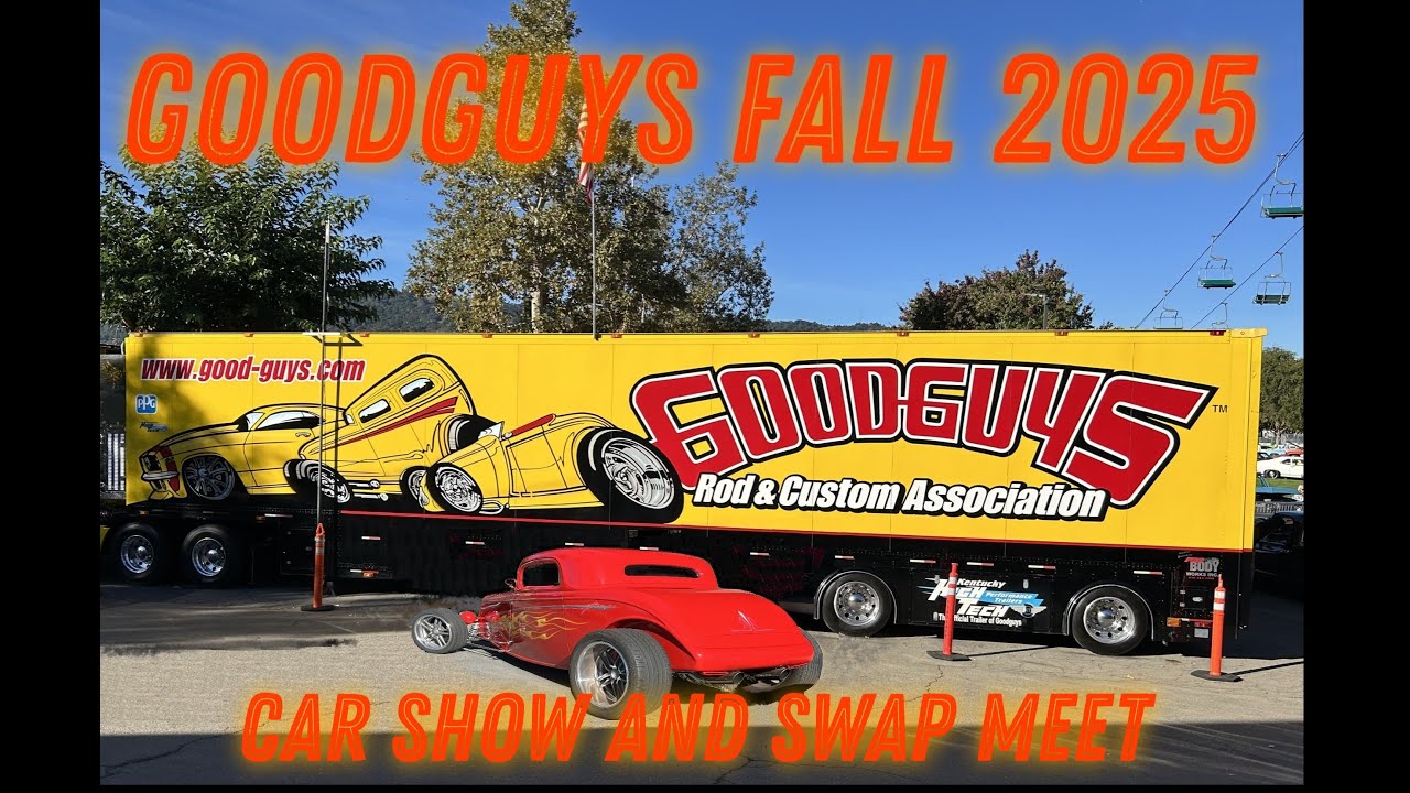 2025 Goodguys Fall Get Together Walk Around Pleasanton California 