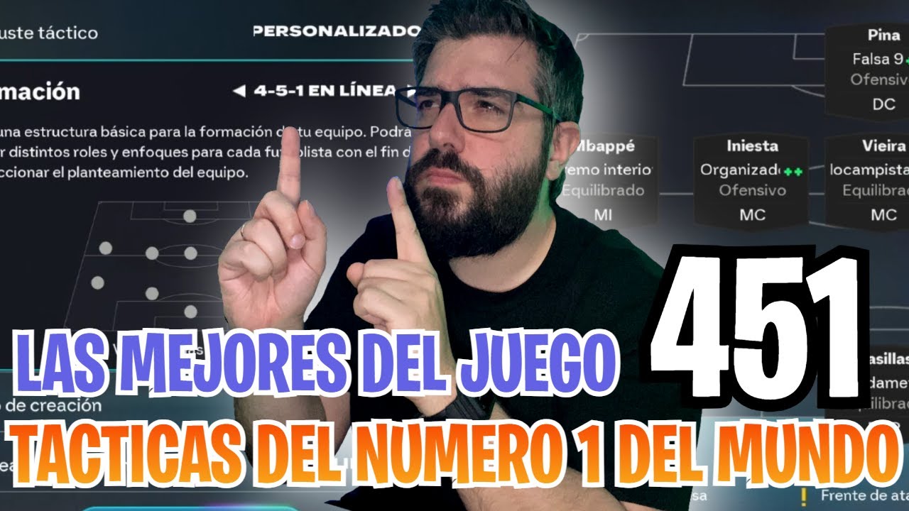 ✅ EL NUMERO 1 DEL MUNDO USA ESTAS TACTICAS AHORA EN FC 26  | TACTICAS E INSTRUCCIONES 451 FC 26
