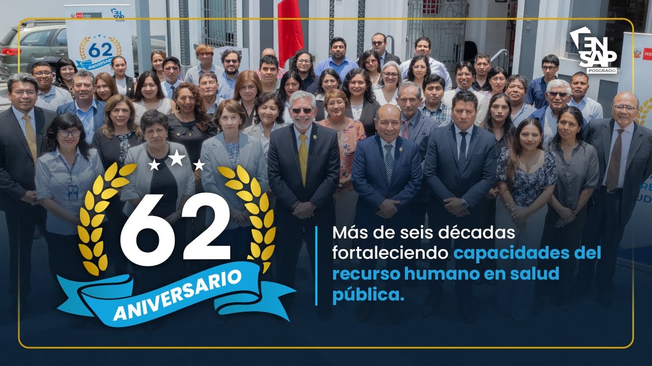 ¡Feliz 62º aniversario, Escuela Nacional de Salud Pública!✨