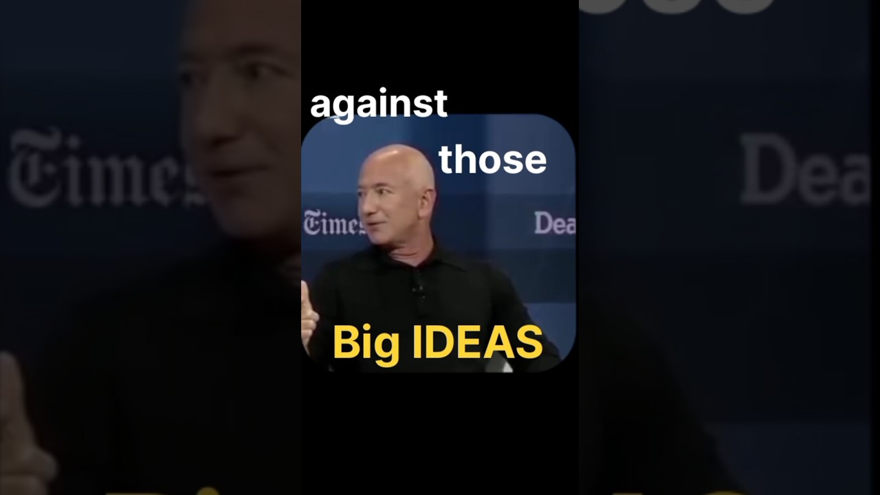 Jeff bezos on Execution of Big ideas💯 #motivation #execution #skills #mindset
