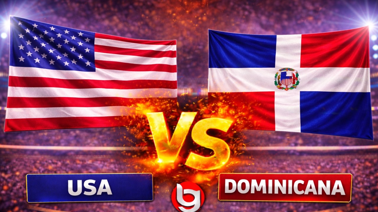 Estados Unidos vs República Dominicana en el Clásico Mundial de Béisbol recreado en MLB The Show 25