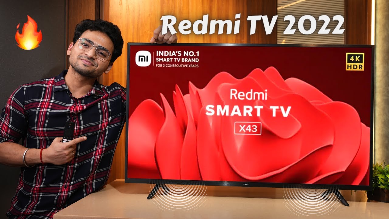 Redmi Smart TV X43 🔥 | 43 Inch 4K TV With Dolby Vision 🤩 | Best 43 Inch 4K TV At Rs 28,999/- ⚡️
