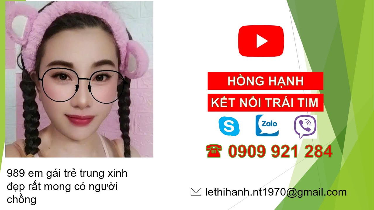 Kết Nối Trái Tim | #989 em gái trẻ trung xinh đẹp rất mong có người chồng