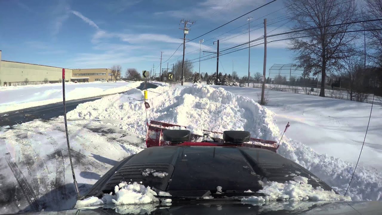 2013 Chevy 2500hd Plowing 4k