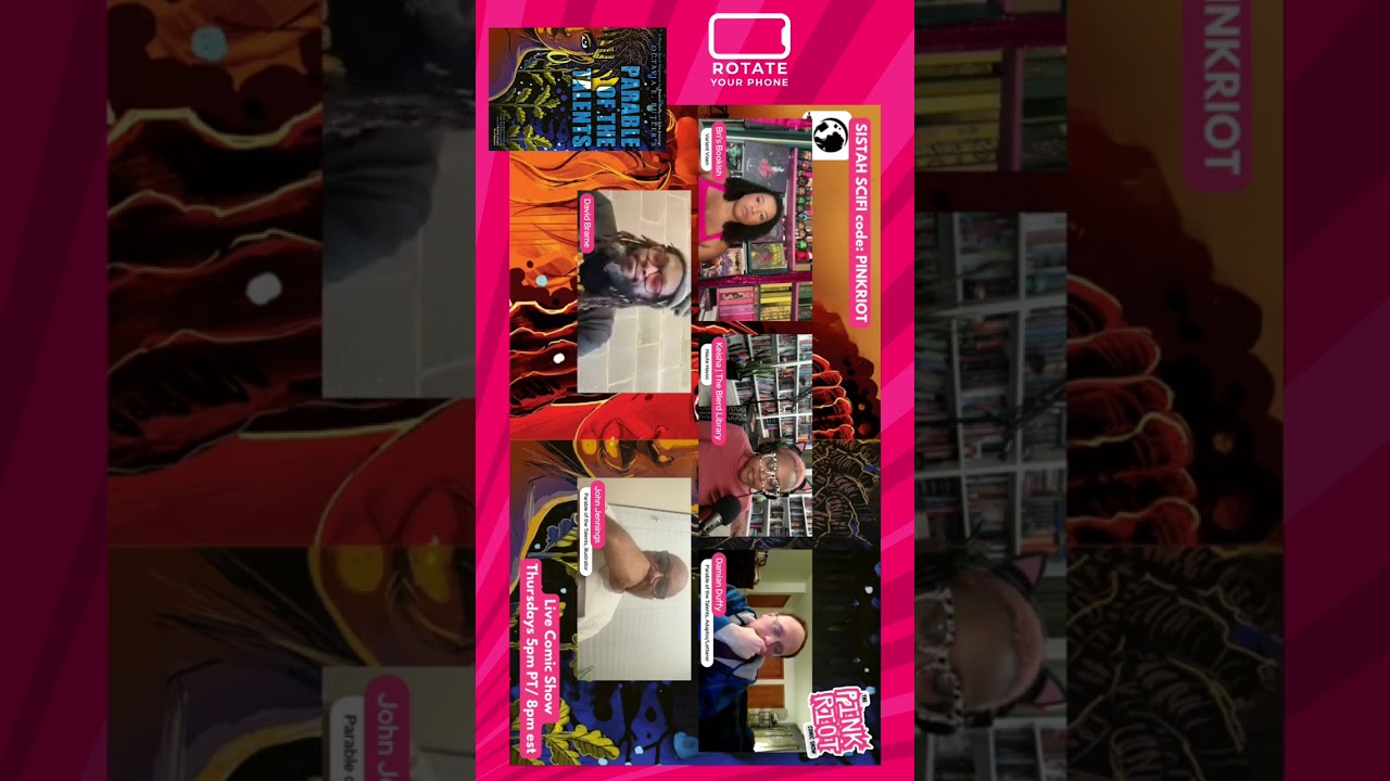 Pink Riot! Interviews Damian Duffy, John Jennings, and David Brame!!