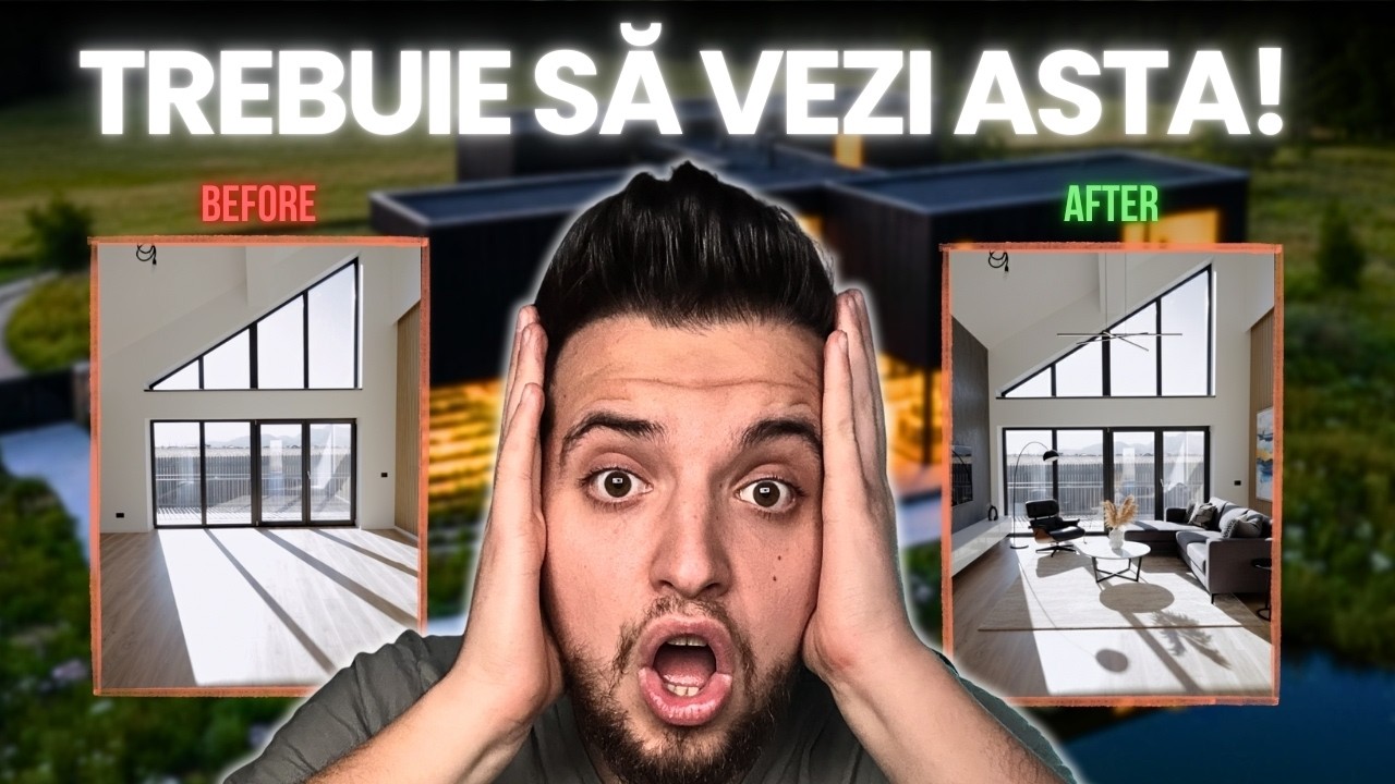 Am MOBILAT de la 0 o casă doar cu Inteligența Artificială!
