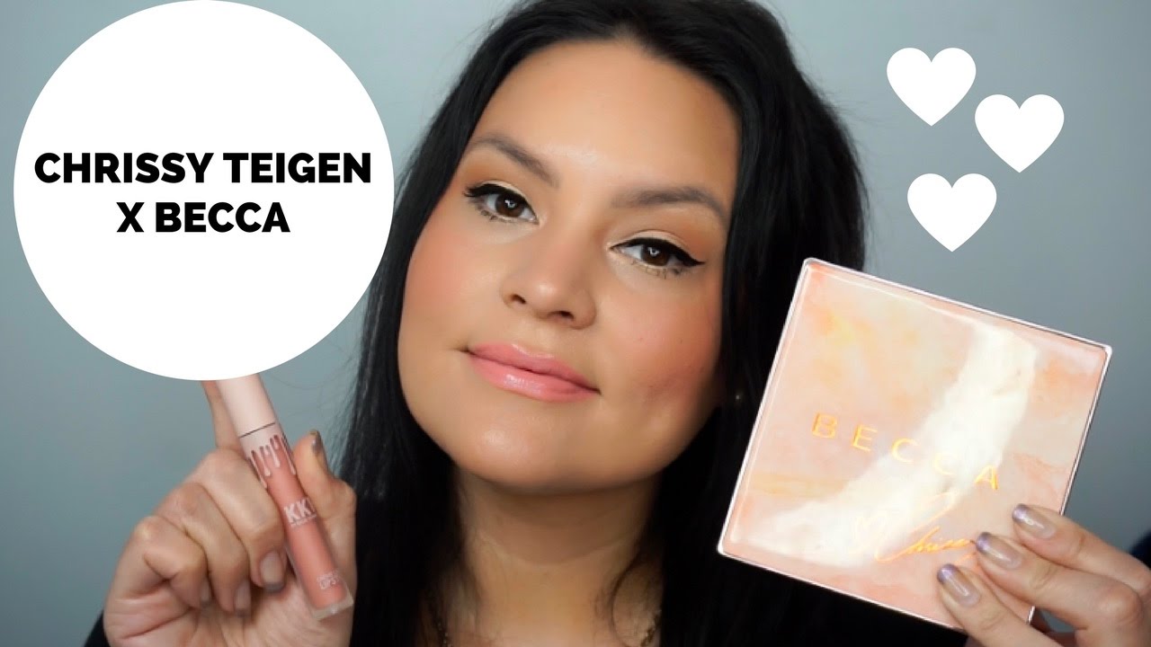 Becca Chrissy Teigen Palette First Impression and Demo | Melissa Chee