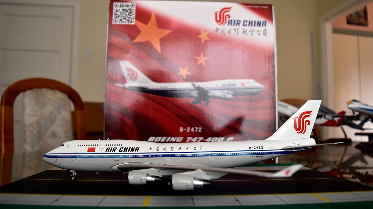 Inflight 200 Air China 747-400 Unboxing and Review
