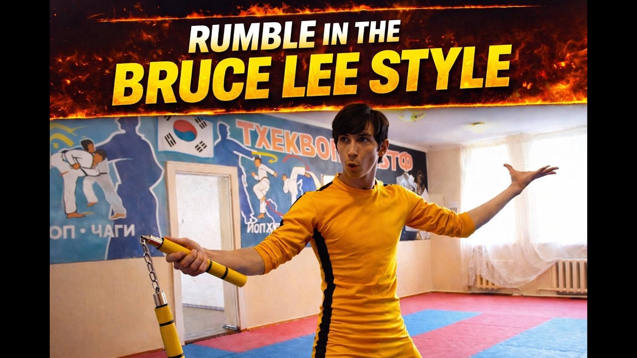 Rumble in the style of Bruce Lee #brucelee #fight