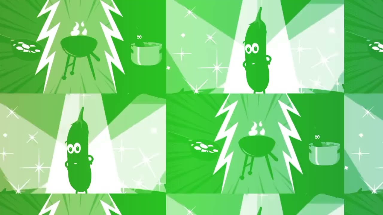 Arabic Eggplant 🍆 Vegetables (باذنجان  bādhinjān)Osratouna Tv Sponsored by Gamavision Csupo Effects