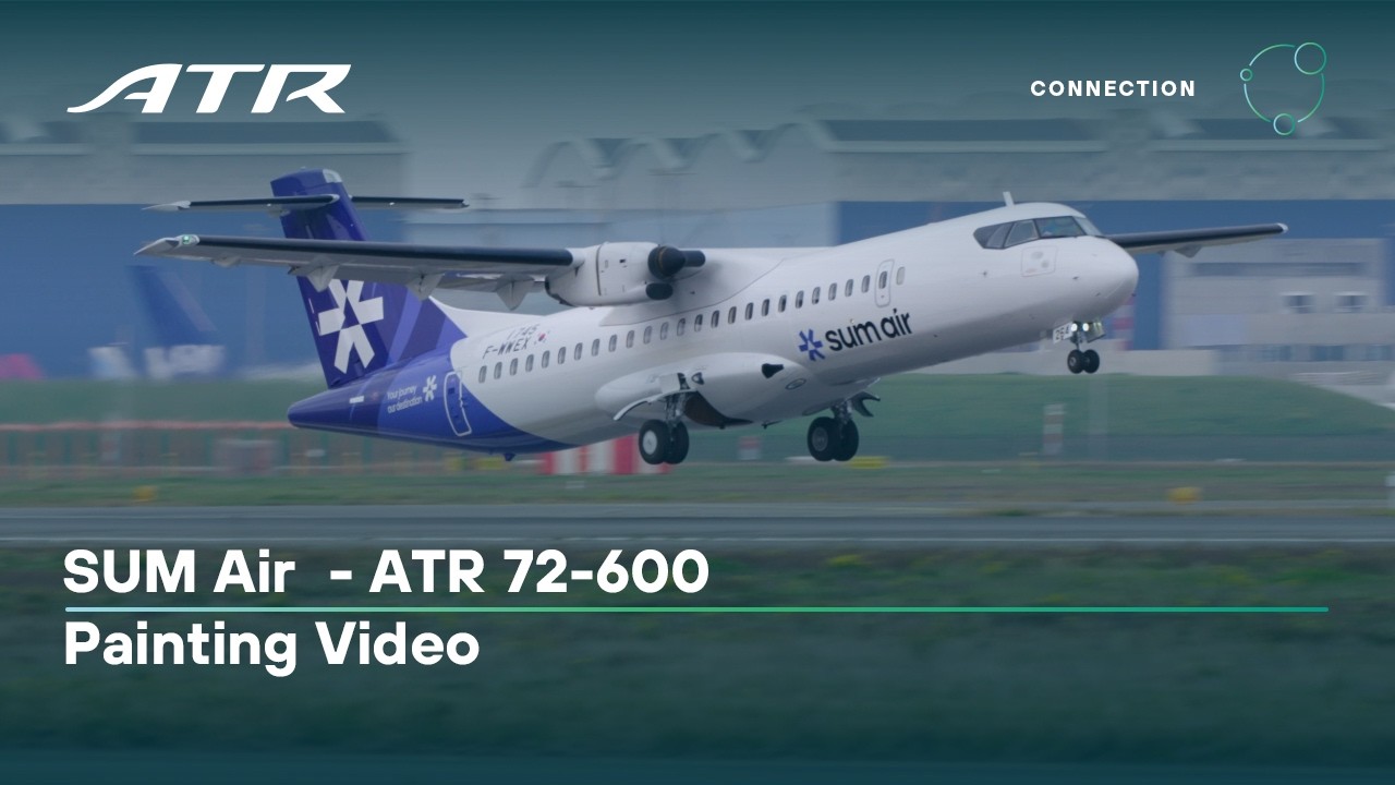 SUM Air - ATR 72-600 Painting Video