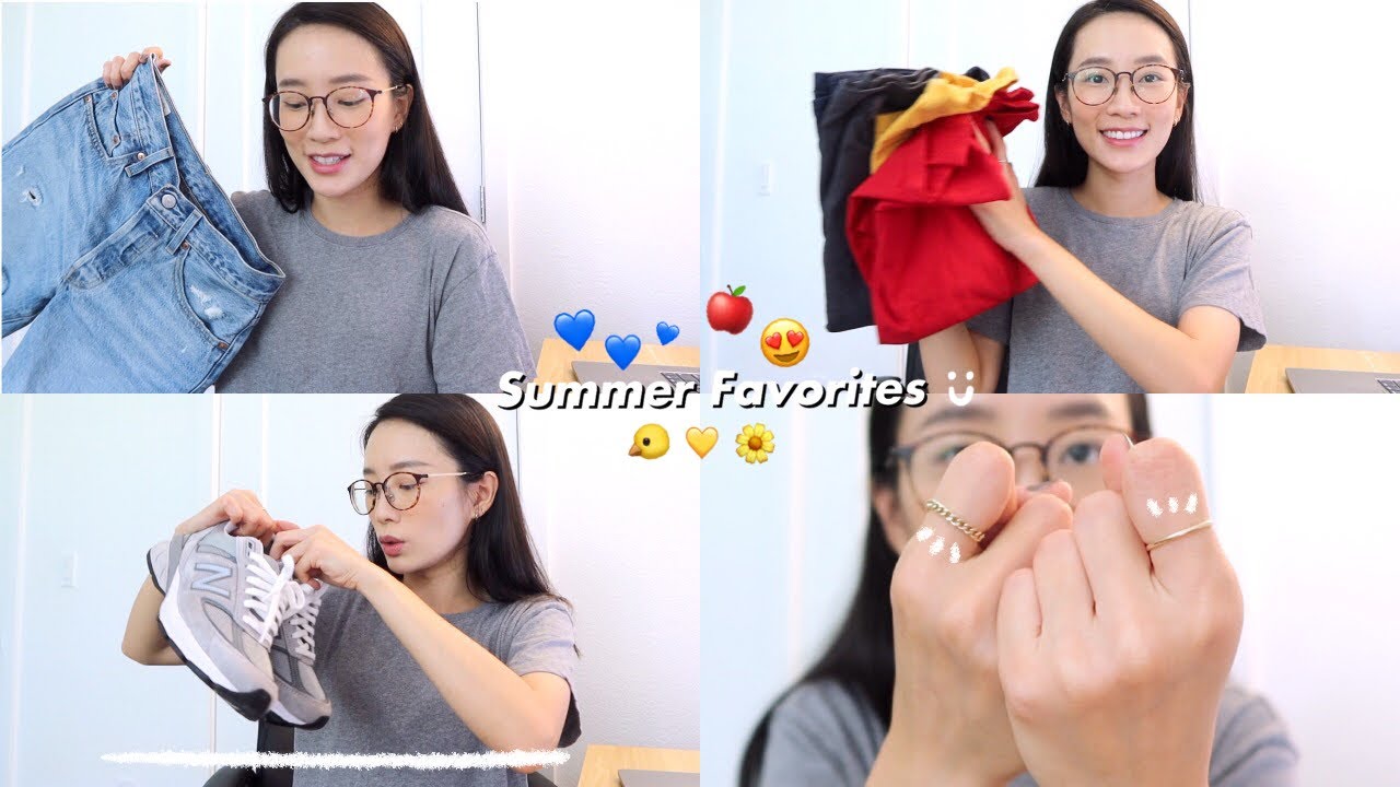 這個夏天最常穿的衣服/鞋子/飾品🌈（雖然都沒出門😅）