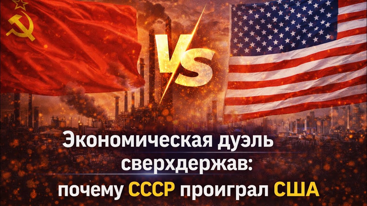 Почему СССР проиграл США? Экономическая дуэль двух систем