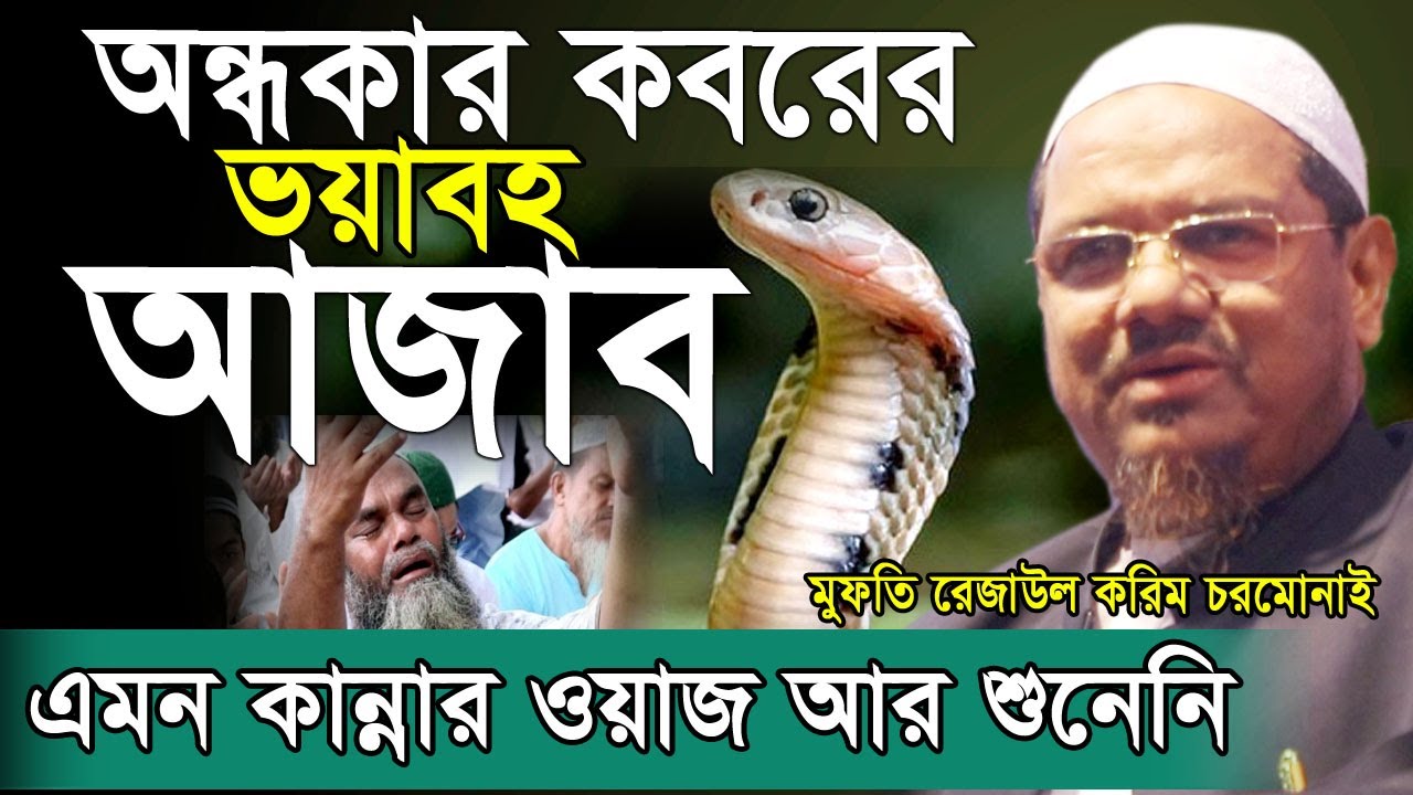 ক’বরের ওয়াজ শুনে লক্ষ যুবক কা’ন্নায় বে’হুশ Mufti Rezaul Karim Waz মুফতি রেজাউল করিম চরমোনাই ওয়াজ
