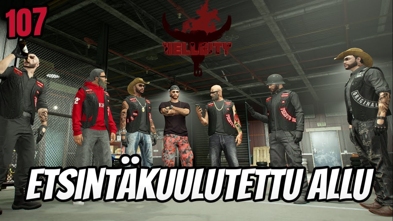 #107 Etsintäkuulutettu Allu! | #hellcityrp