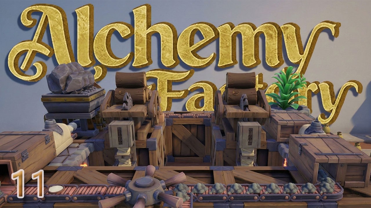 Alchemy Factory #11 Dünger wird Automatisiert [Let's Play] [PC] [deutsch]