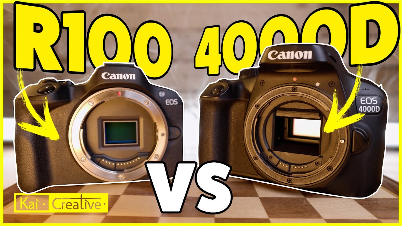 Canon R100 Vs Canon 4000D - Battle of the Budget Cameras
