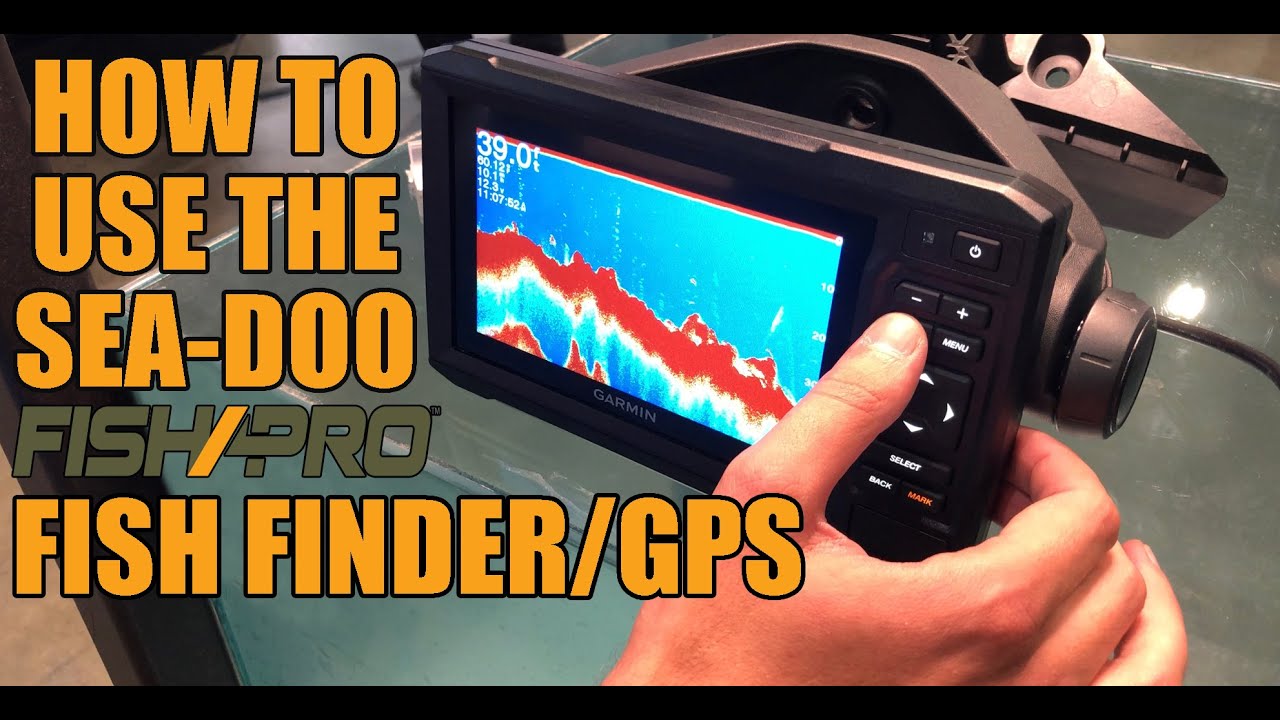 Как использовать эхолот/GPS Sea-Doo FISH PRO