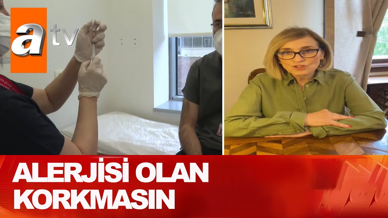 Aşının alerji riski milyonda 4 - Atv Haber 27 Haziran 2021
