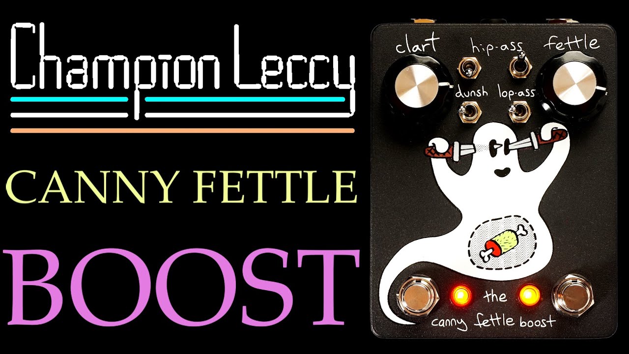 Harsh Tones || Champion Leccy Canny Fettle Boost || Dual Boost Distortion Fuzz || Guitar & Bass Demo