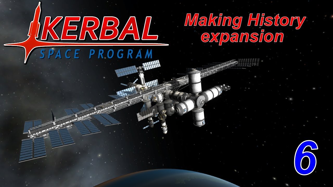 KSP 1.4 Making History expansion. #6. Летим к муне.