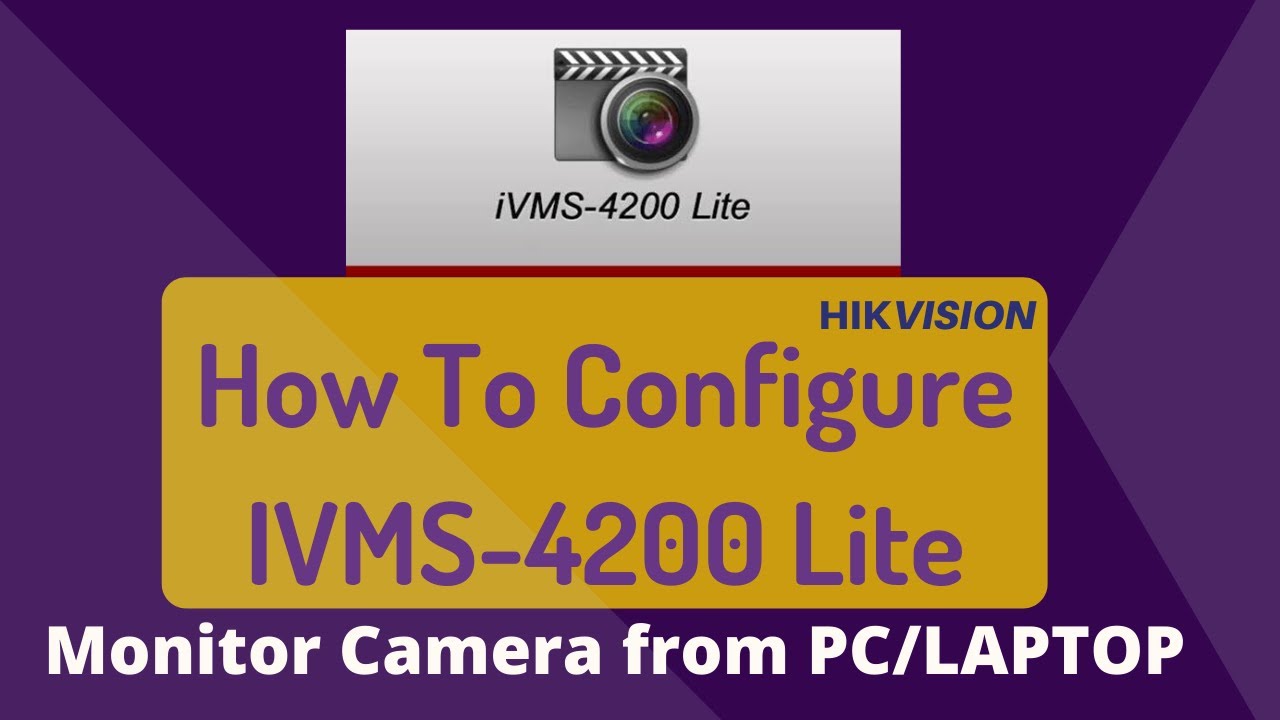 How to INSTALL HIKVISION IVMS-4200 Lite Step by Step | Mayank Patel | Hindi | Hikvision on pc