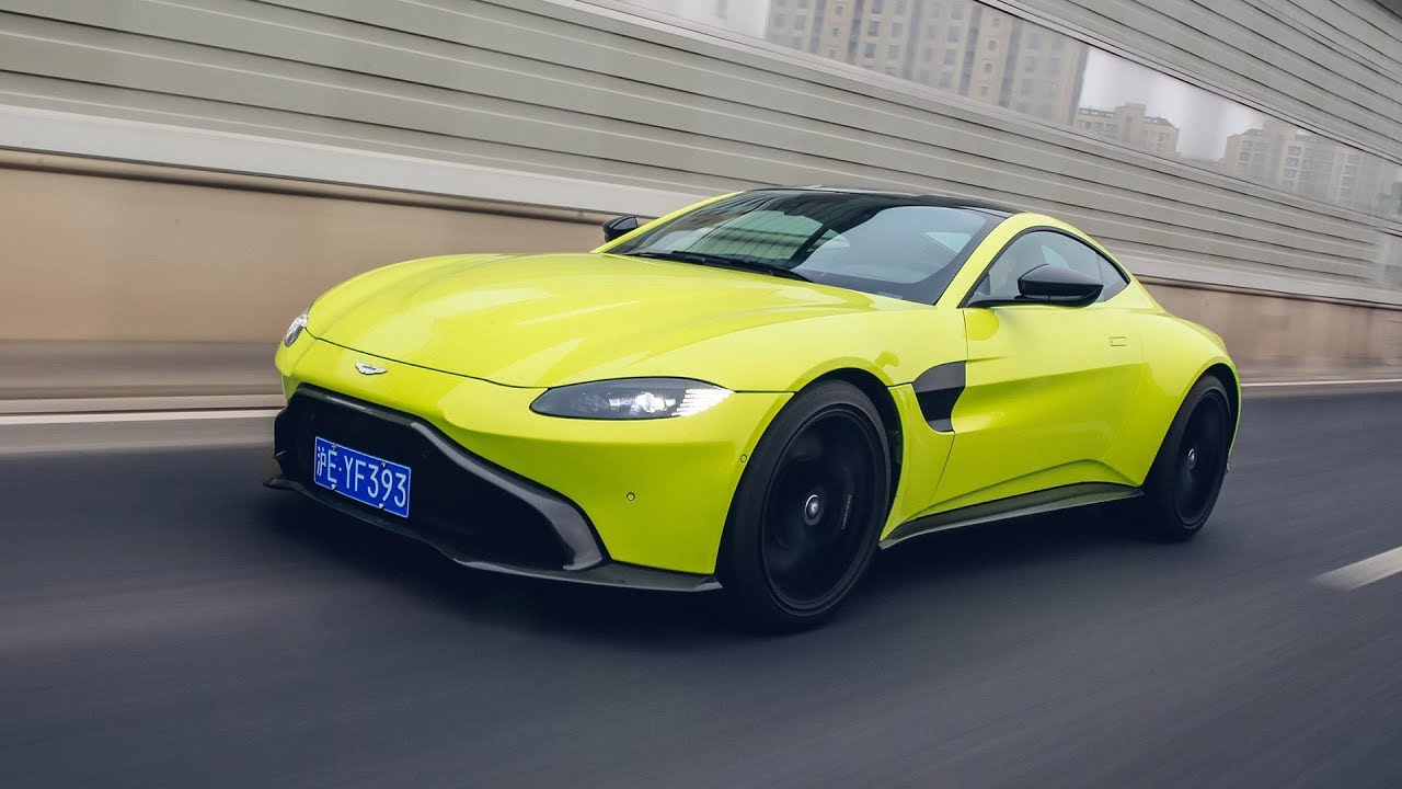 栗子的Vlog丨雅痞小子！试驾阿斯顿·马丁Vantage. ASTON MARTIN VANTAGE