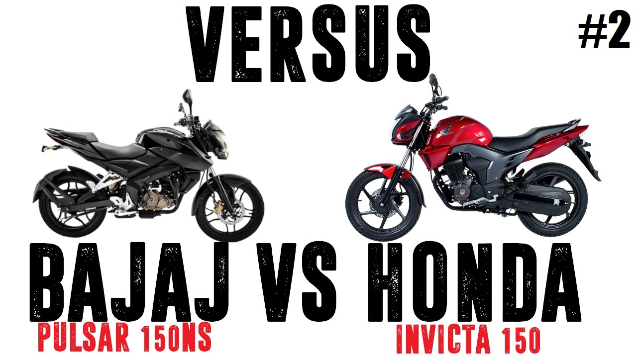 HONDA INVICTA 150 VS BAJAJ PULSAR 150 NS | Versus #2 | BLazeR9