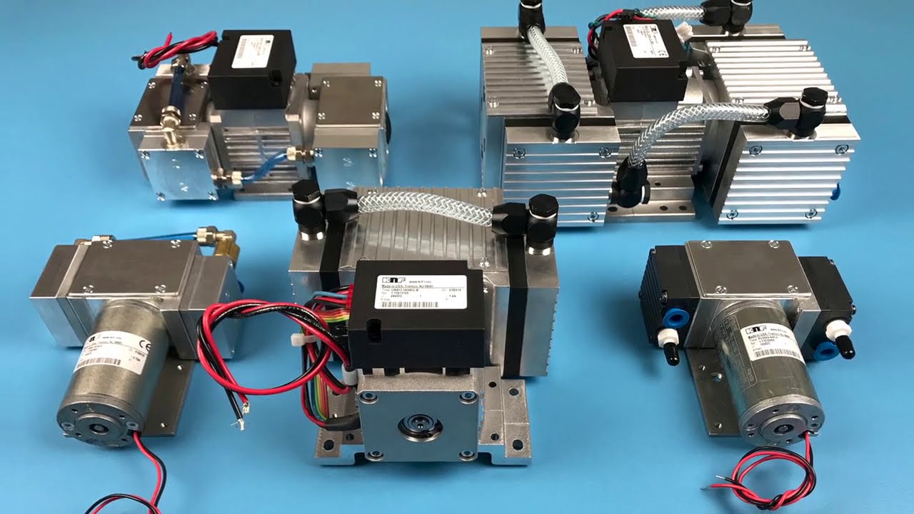 KNF Neuberger UN 813 and UN 84 Diaphragm Vacuum Pump Maintenance
