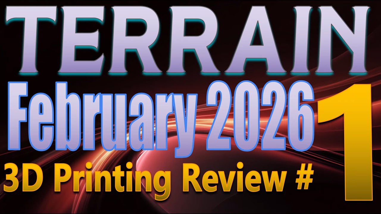 FEBRUARY 2026 TERRAIN STL Miniatures Review #1: Patreon & Tribes