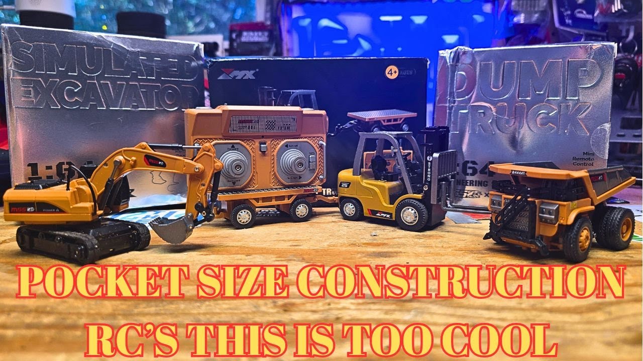 Самые крутые настольные радиоуправляемые игрушки в масштабе 1/64 от BRRRRT. Вы должны это увидеть!