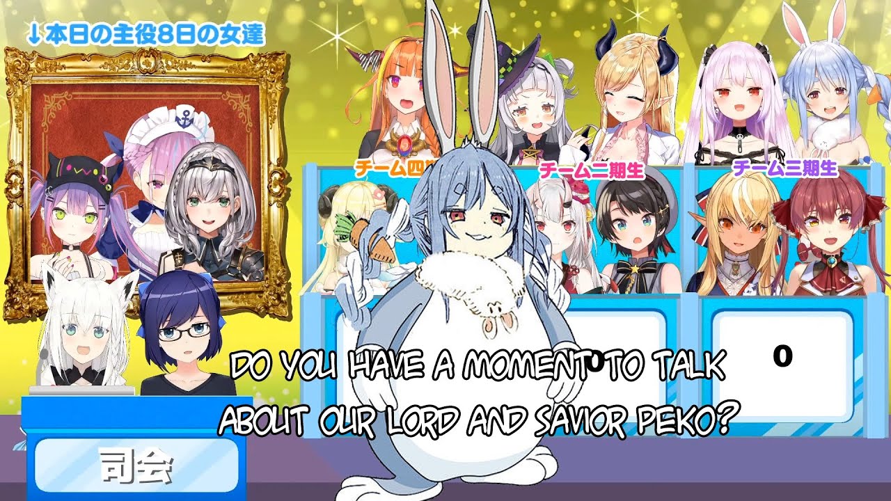 Hololive 3rd gen accepted their fate and follow Pekora's cult (Hololive Engsub)