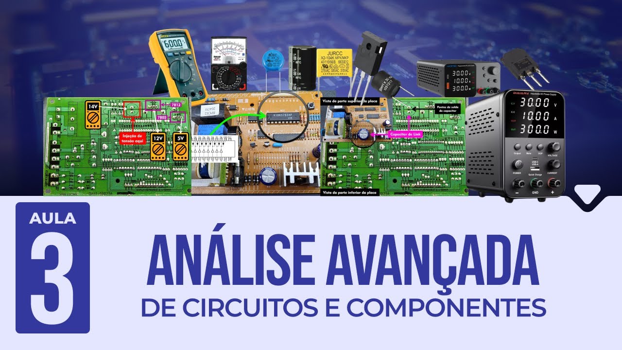 AULA 3 - ELETRÔNICA 4X: ANÁLISE AVANÇADA DE CIRCUITOS E COMPONENTES