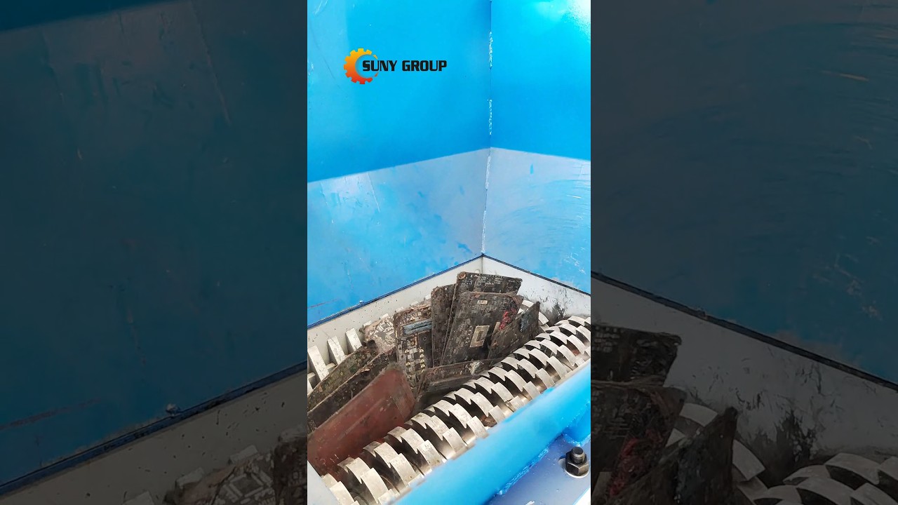 Ewaste PCB Copper Recovery Machine #ewasterecycling #pcbrecyclingmachine #ewastemanagement