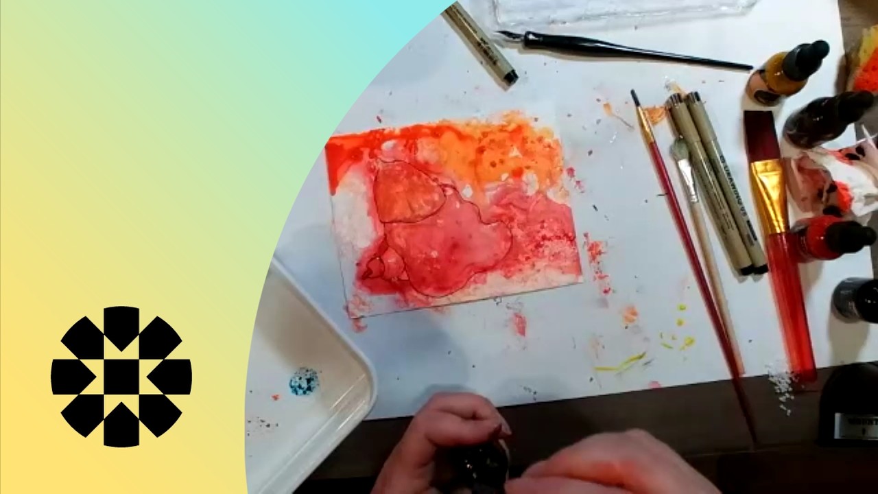 Online Studio: Inkblot Painting with Heather Campbell