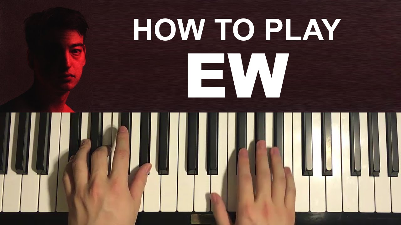 How To Play - Joji - Ew (Piano Tutorial Lesson)